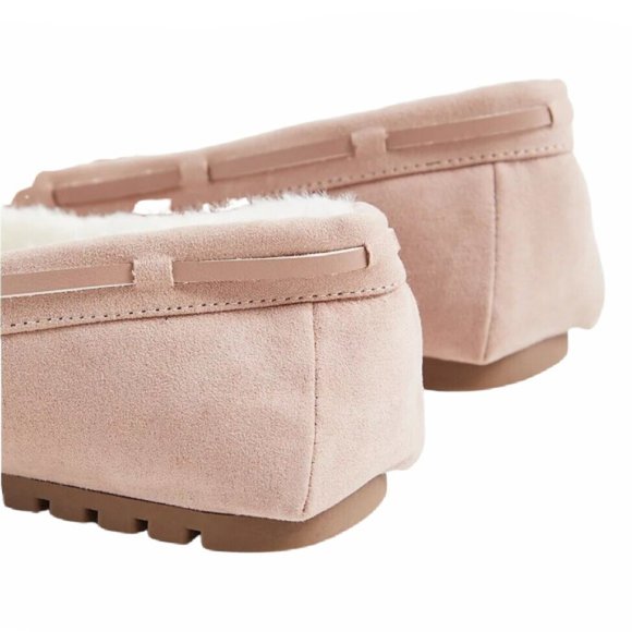 NWT TORRID WW Bow Slipper - Faux Suede Blush - Picture 4 of 7